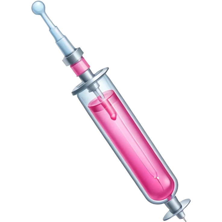 pink liquid in syringe emoji