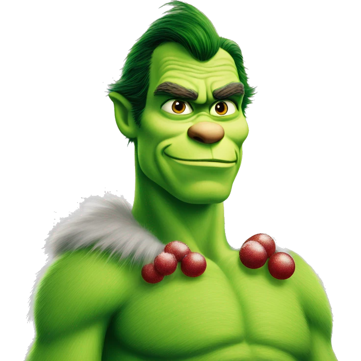 henry cavill as GRINCH emoji