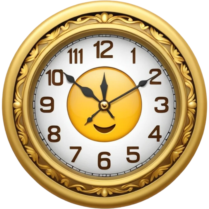 Clock it emoji
