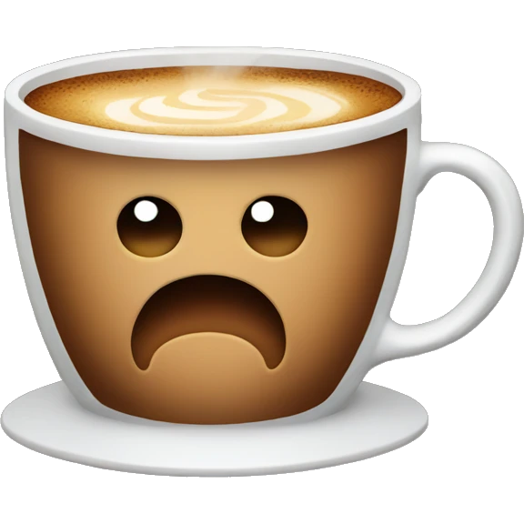 Hot coffee  emoji