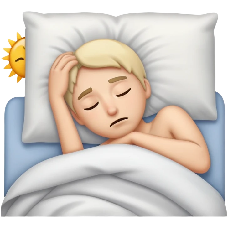 The face you make when you first wake up emoji