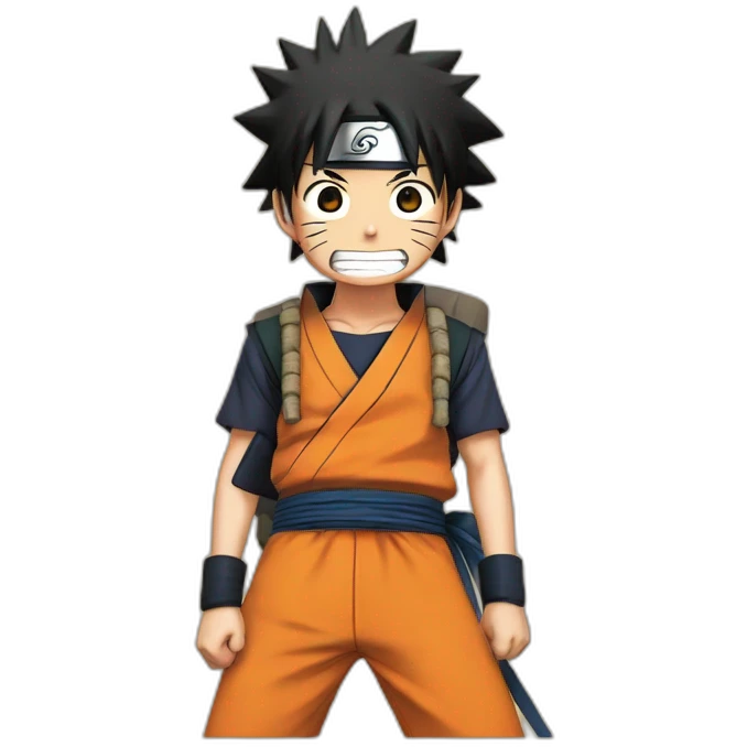 Naruto et luffy emoji