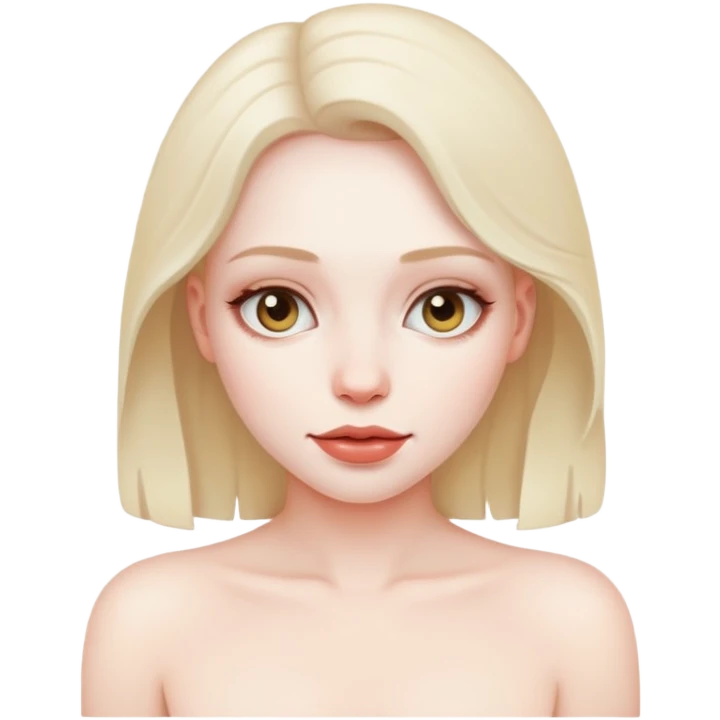 Голая женщина  emoji