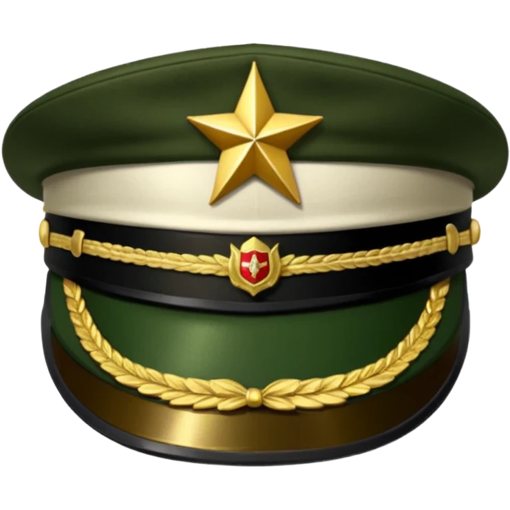 фуражка военная emoji