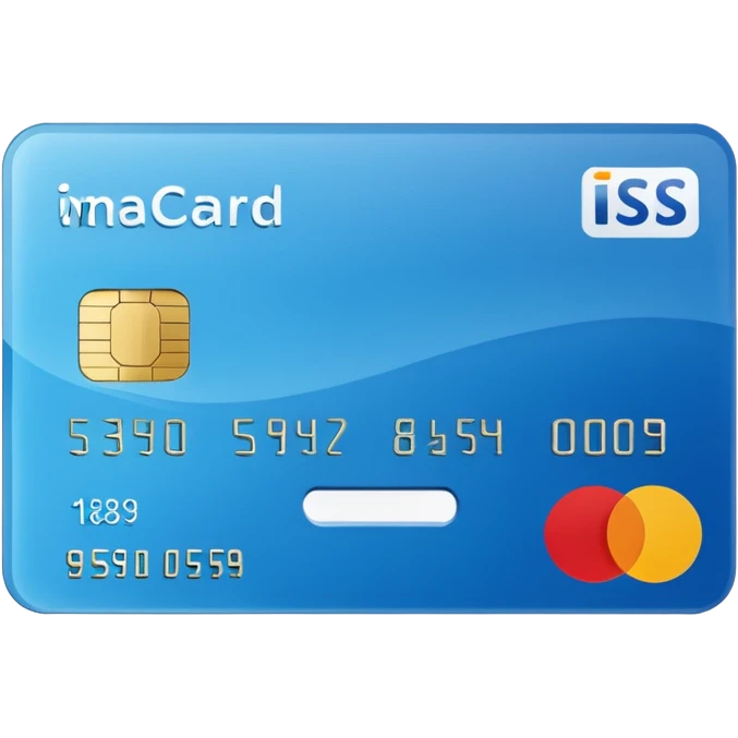 Credit card emoji