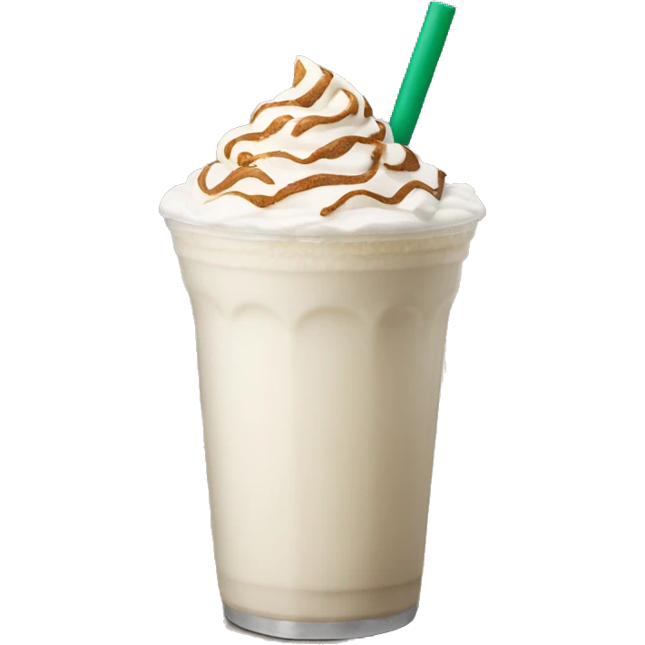 Starbucks milkshake  emoji