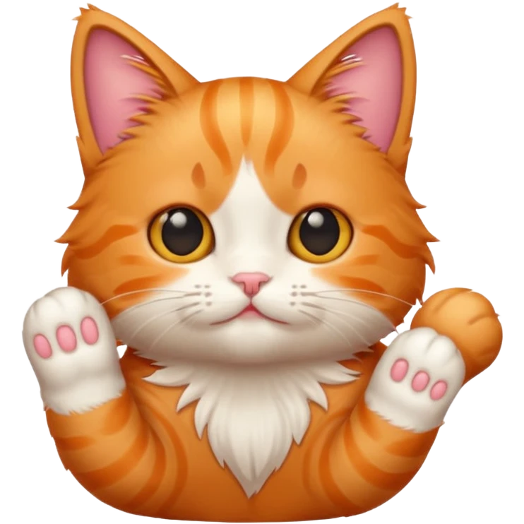 Finger kitty emoji