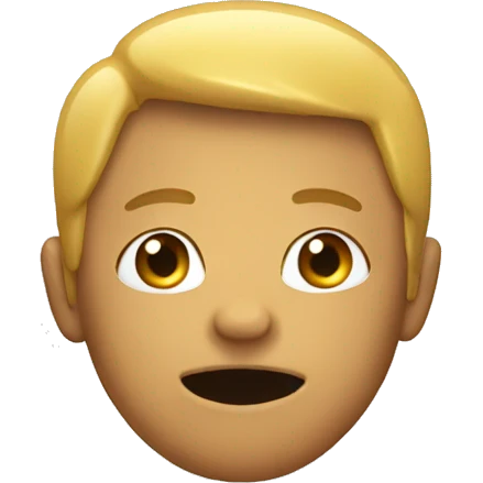 Blurry face emoji