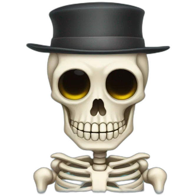 Skeleton patrick star emoji