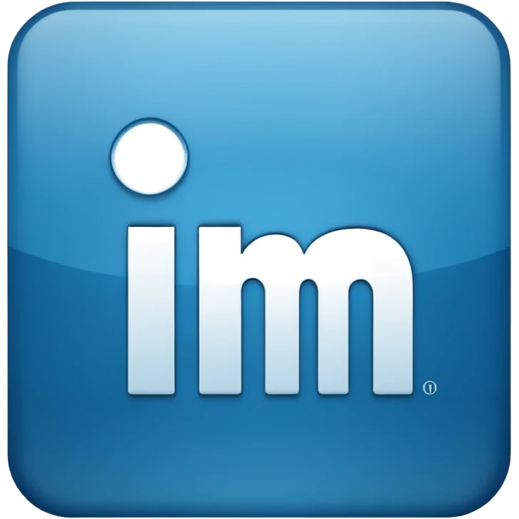 Linkedin logo emoji