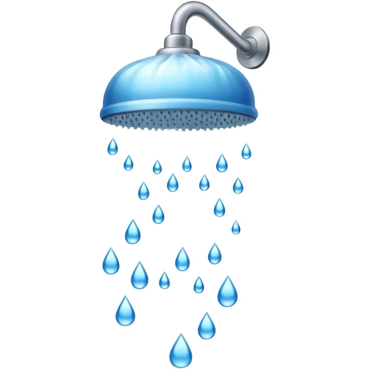 Hot shower  emoji