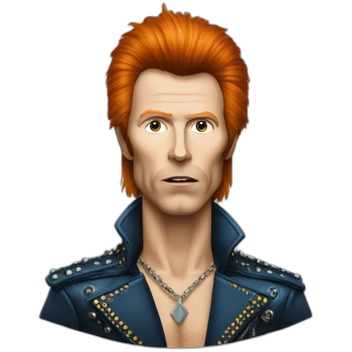 Ziggy stardust emoji
