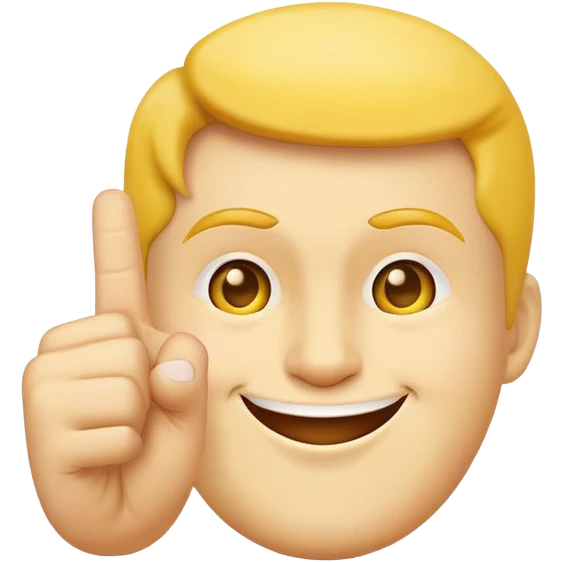 classic yellow face with a mischievous grin holding up the middle finger emoji