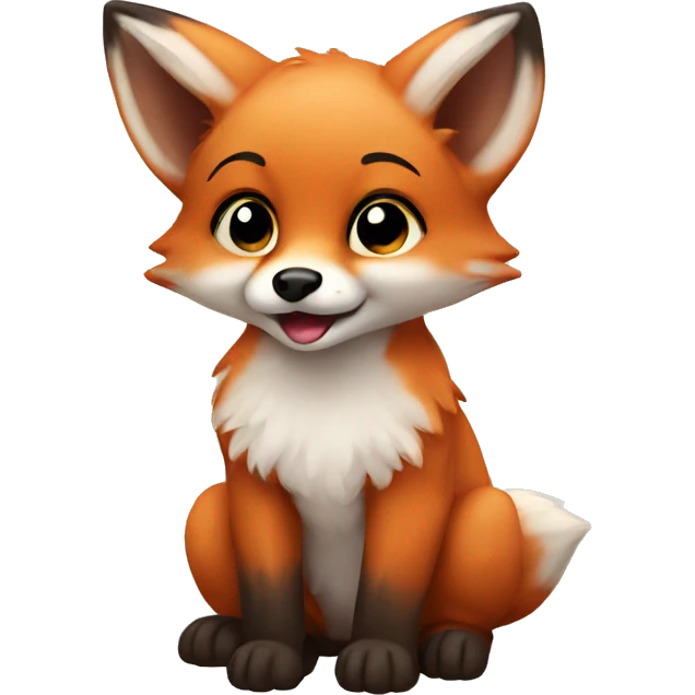 baby fox emoji