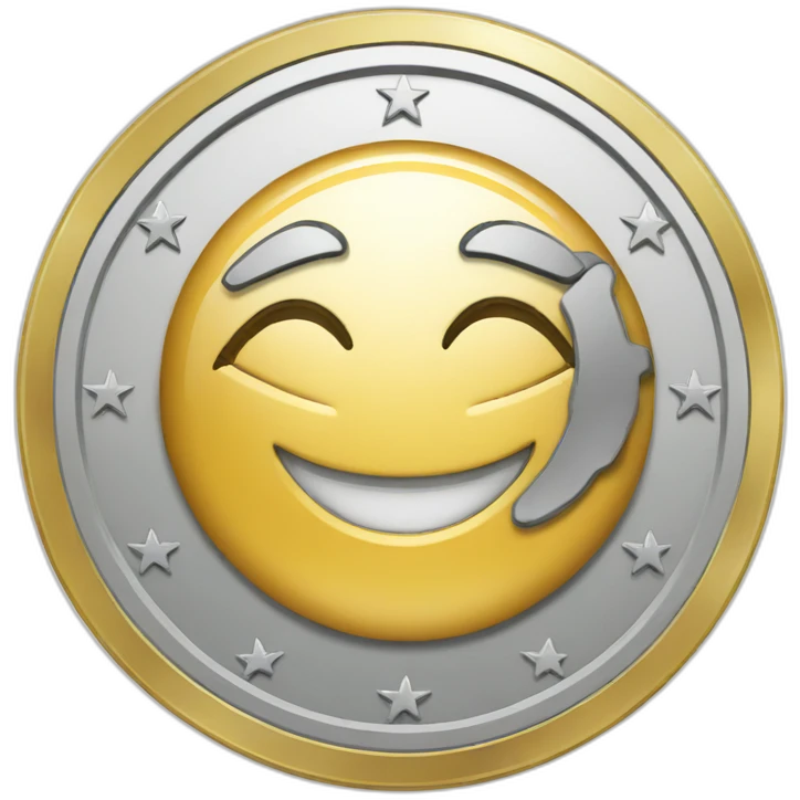 coin euro emoji