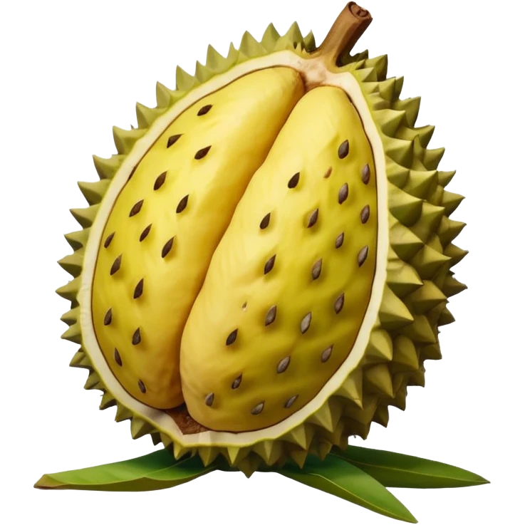 durian shit coming out from ass emoji