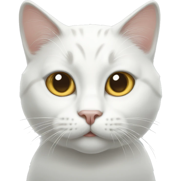 White cat emoji