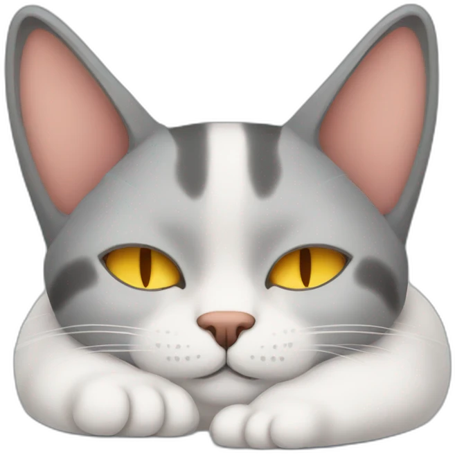 Cat sleep emoji
