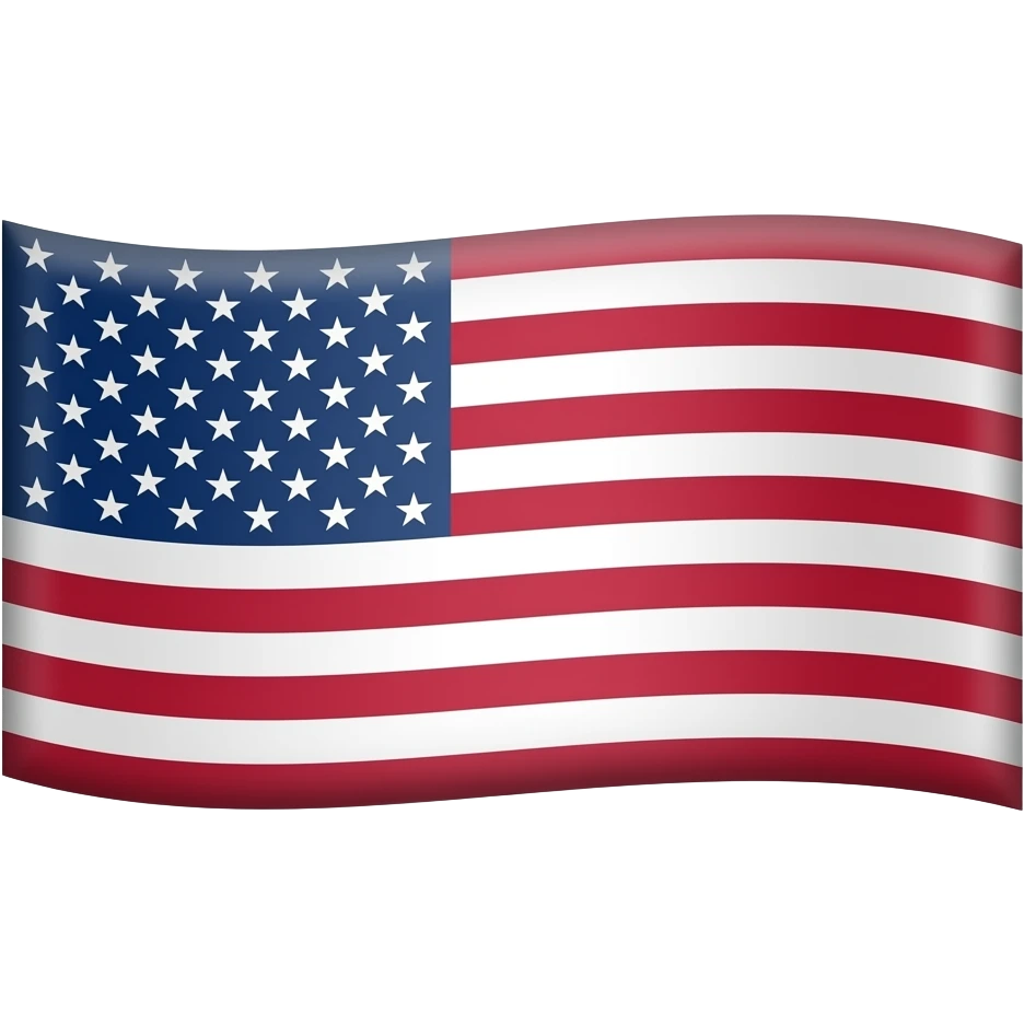 USA original 13 states flag emoji