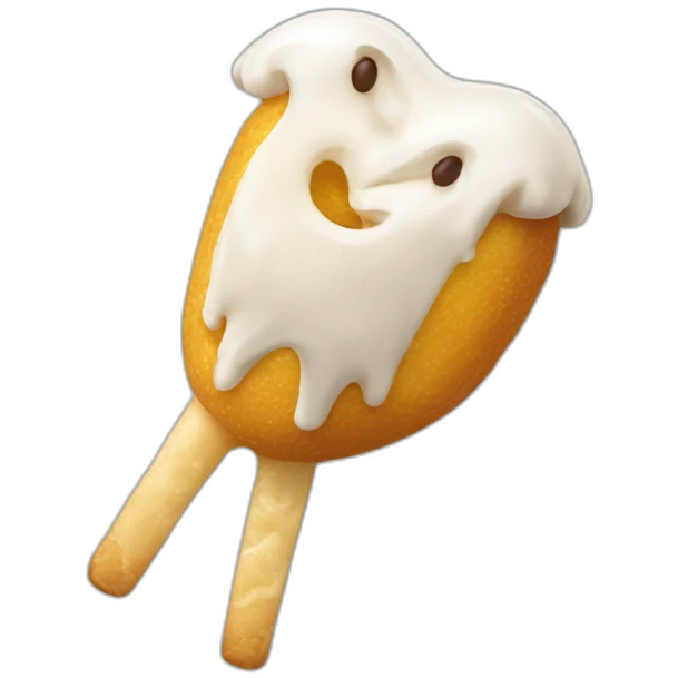 tiplouf qui mange une glace emoji