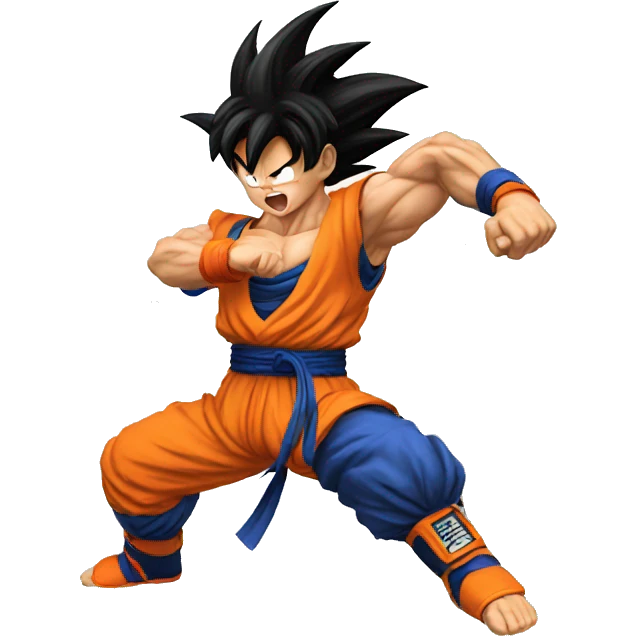goku fighting emoji