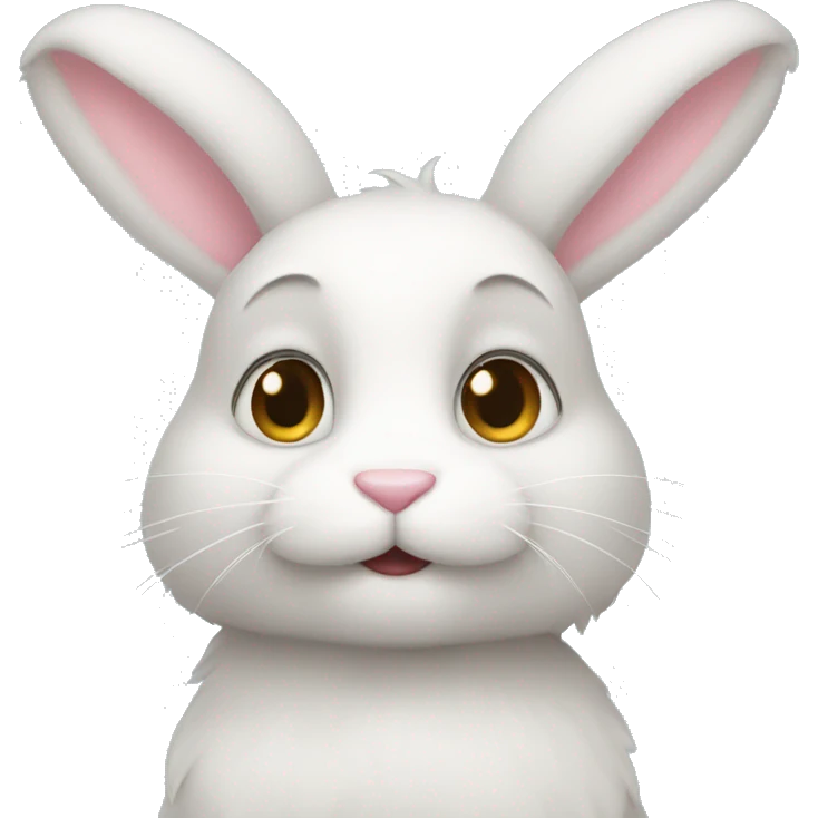 soft bunny emoji