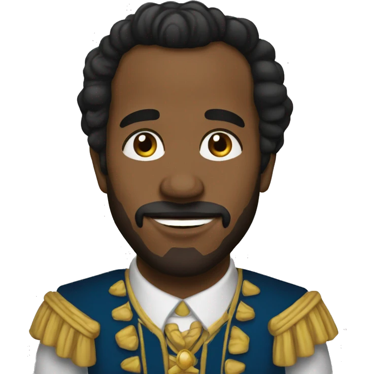 Príncipe negrito  emoji