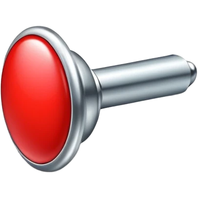red round pushpin emoji