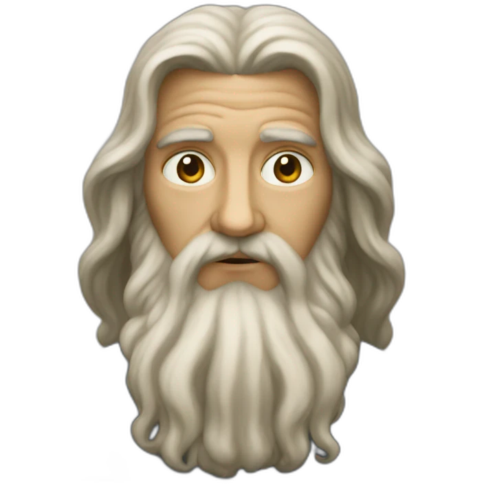 modern leonardo da vinci emoji