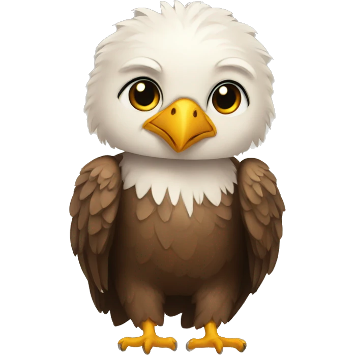 Cute Eagle Child  emoji