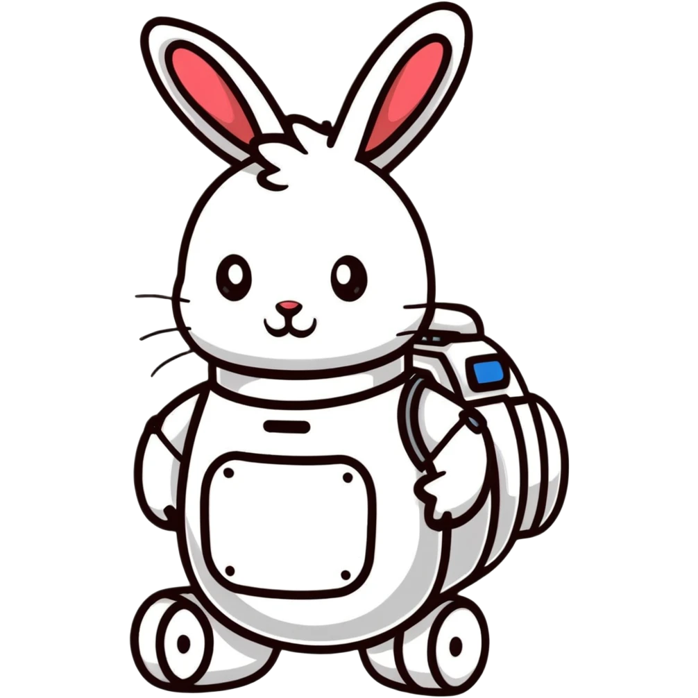 rabbit robot emoji