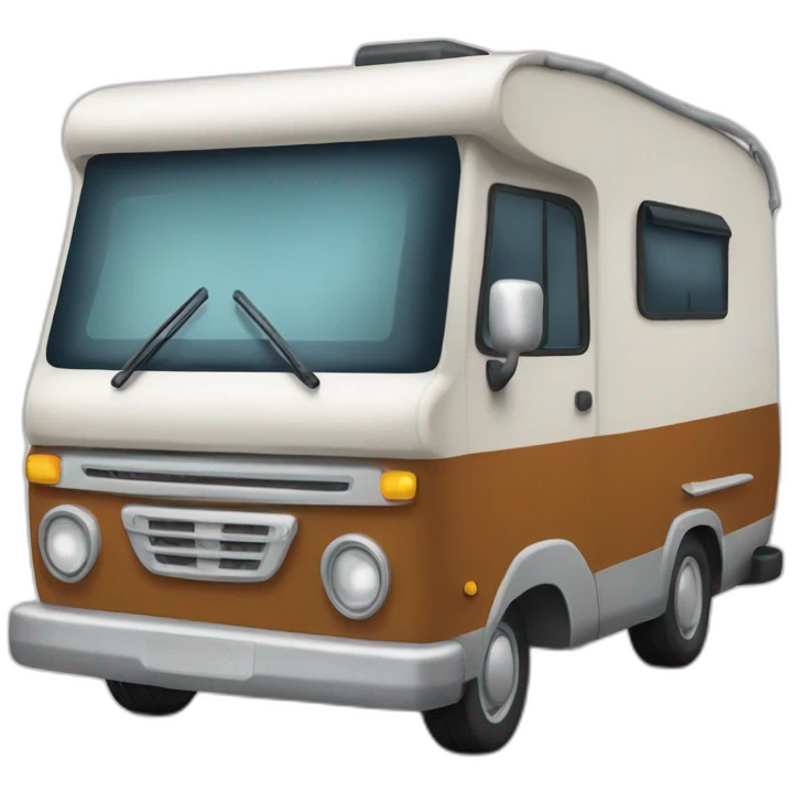 Christmas Camping Car  emoji