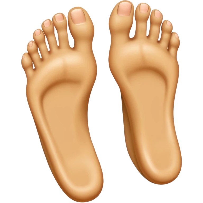 Living feet  emoji