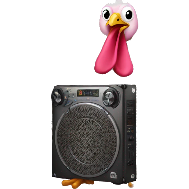 Turkey dj  emoji