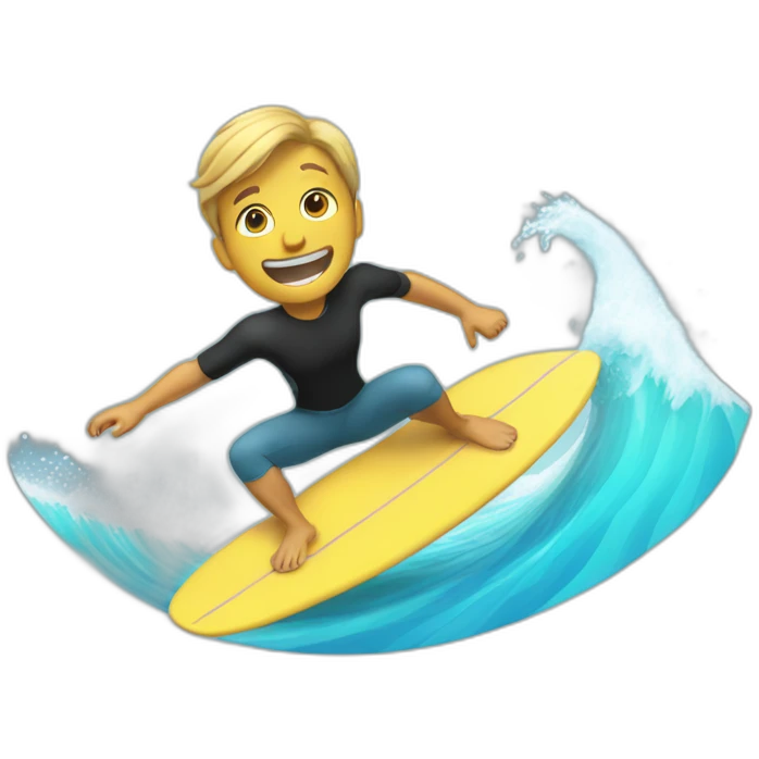 wave-surfing emoji