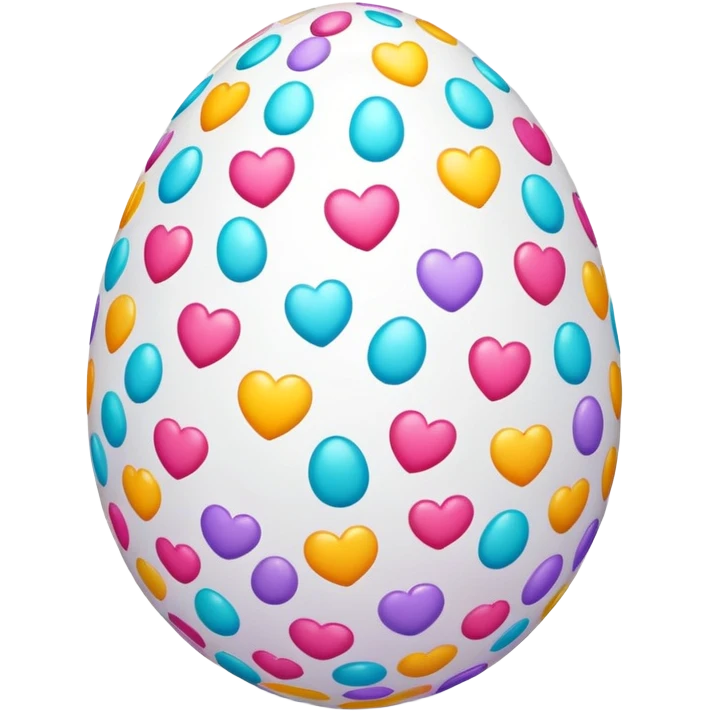 easter egg heart emoji