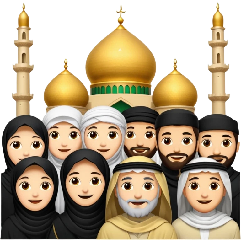 جمعنا و ایاکم عند المولا ابی عبدالله و اخیه العباس علیهم السلام emoji