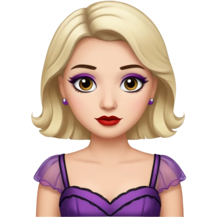 My buddy Frank dressed in drag emoji