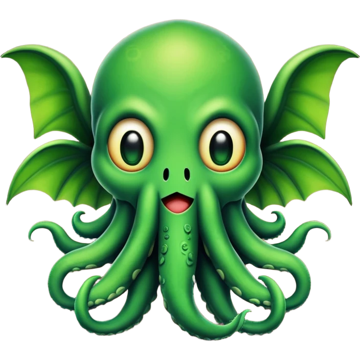 Cute ctulhu emoji