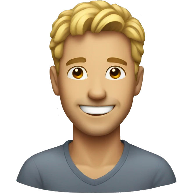 Man smile  emoji