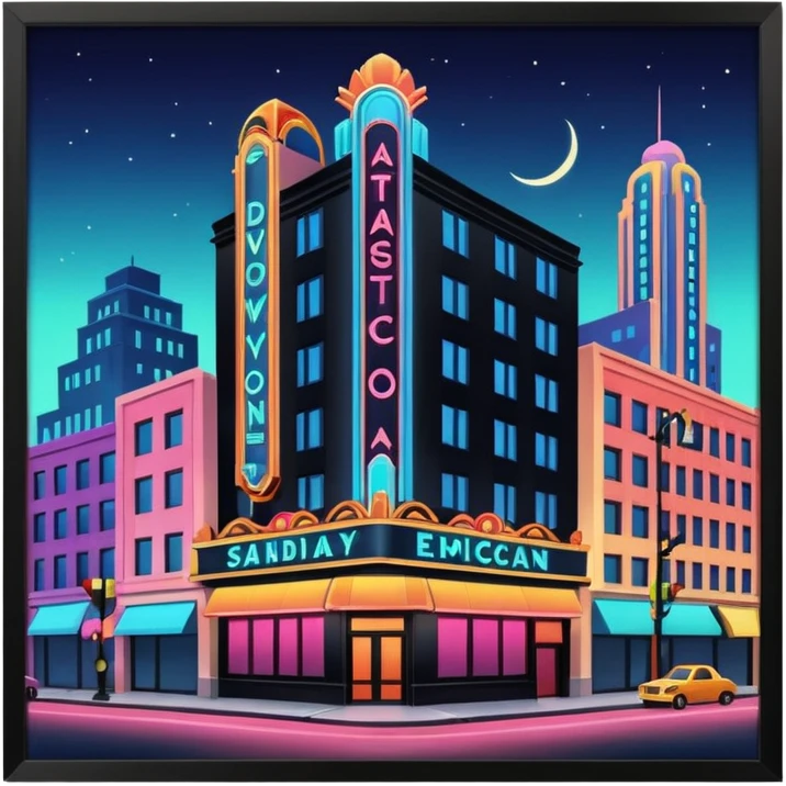 Aesthetic downtown  emoji