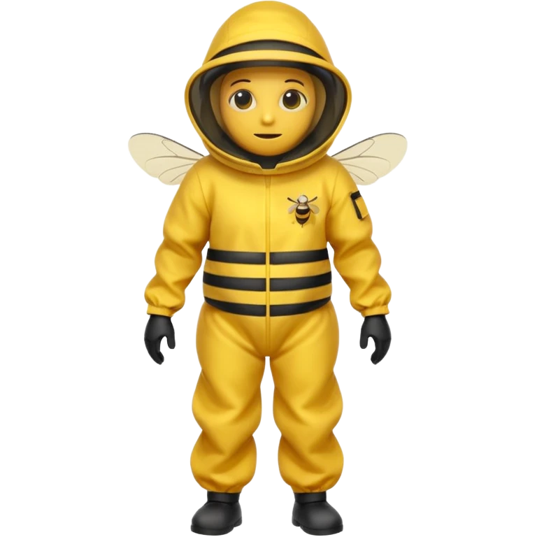 make bee protective suit emoji emoji