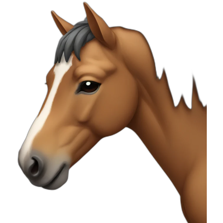 sleeping horse emoji