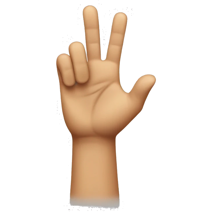 Both hands raised up, admitting to an allegation  emoji
