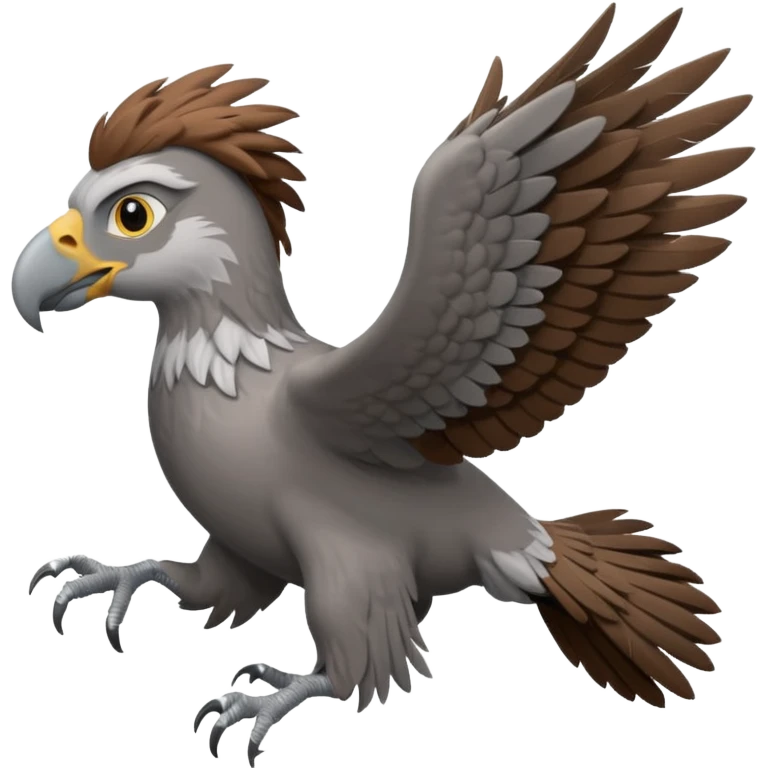 harry potter riding buckbeak emoji