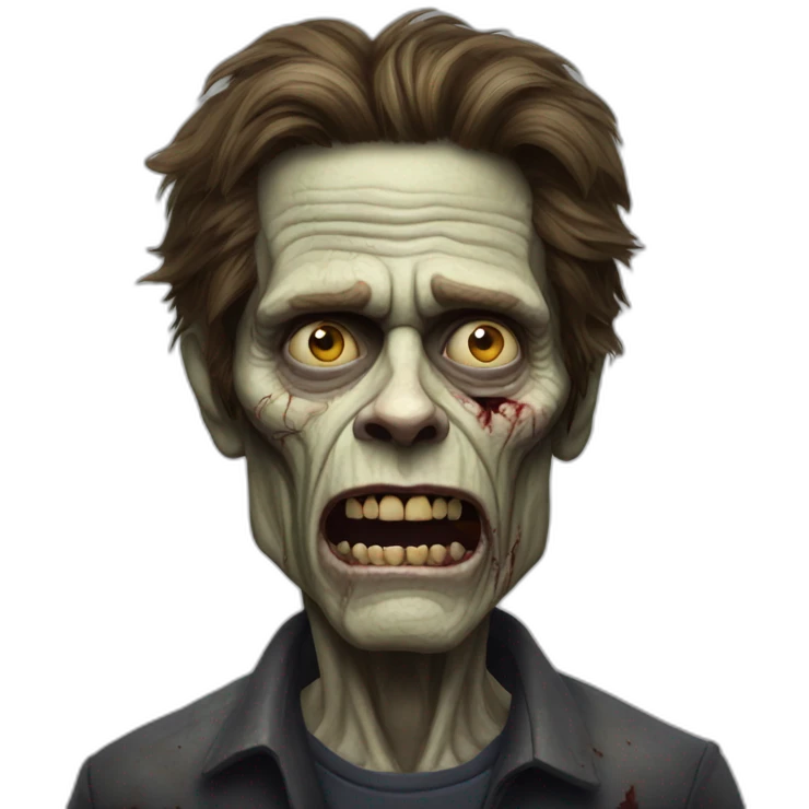 zombie william dafoe emoji