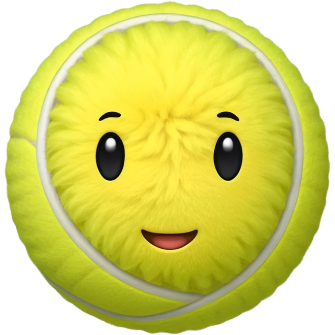 Tennis ball emoji