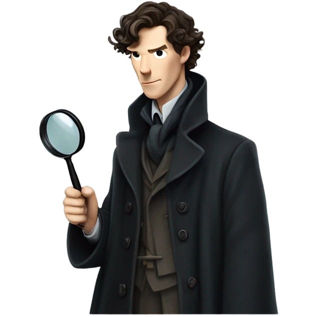 benedict cumberbatch as sherlock holmes emoji