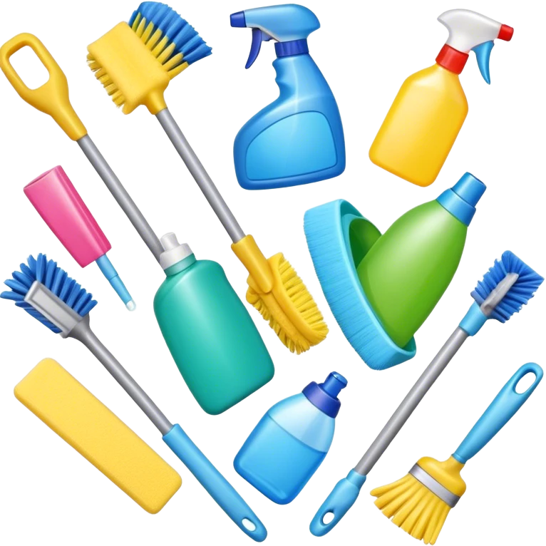cleaning supplies emoji