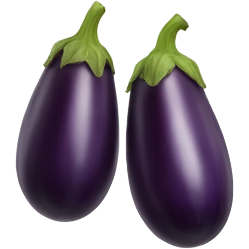 Two eggplants emoji